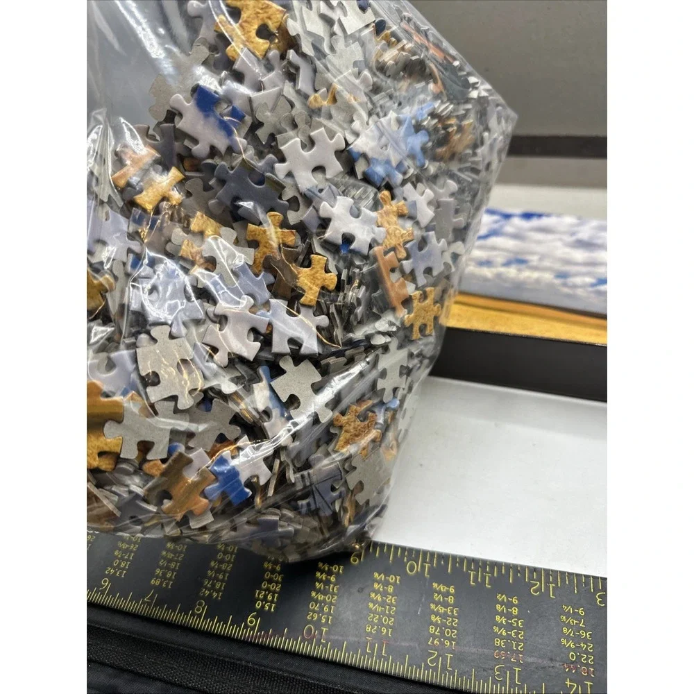 Windmill In Wheat Field Panoramic Puzzle 1000 Pieces Terry Thompson